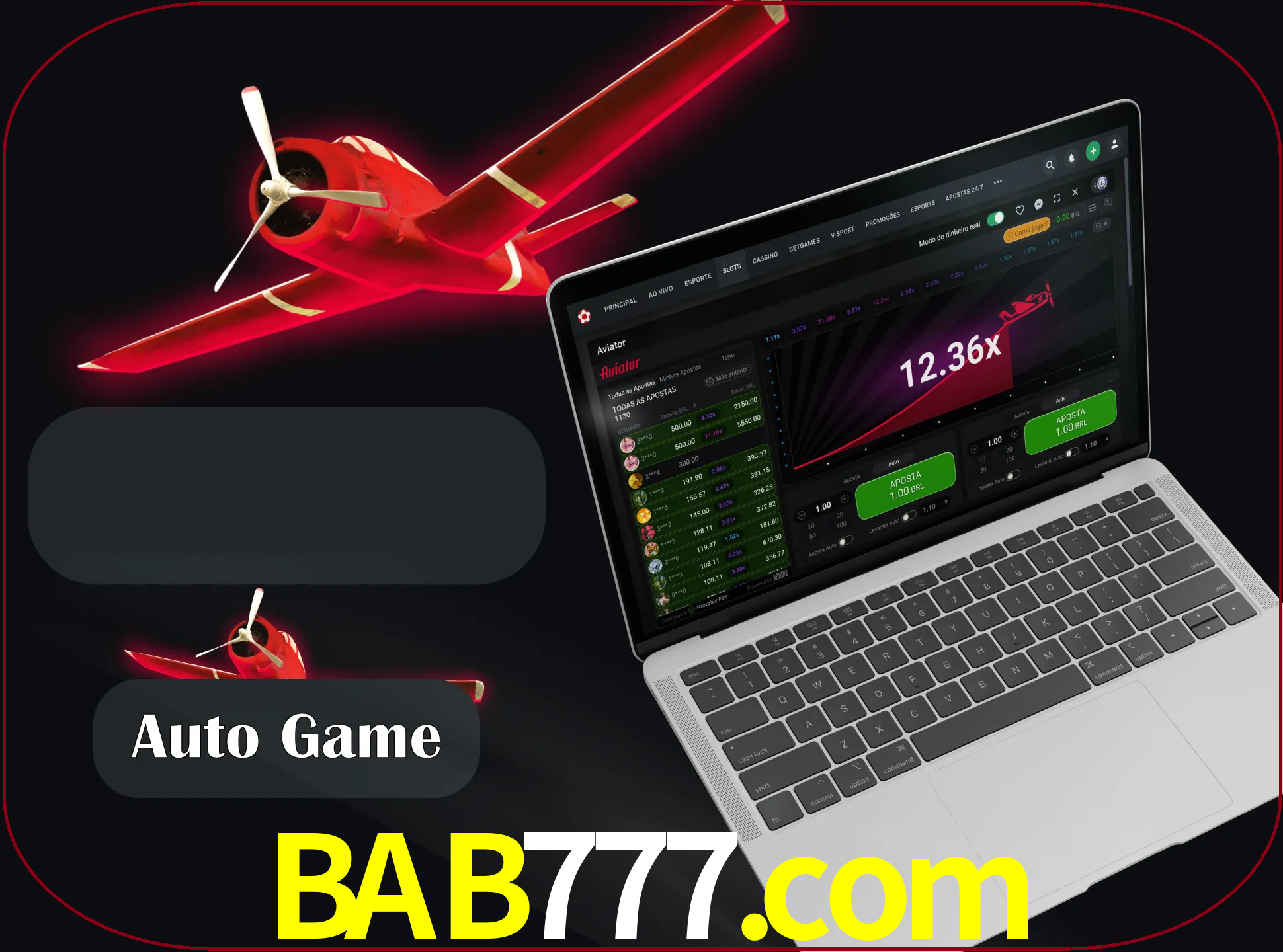No modo automático, os jogos apostam e sacam seu dinheiro automaticamente.