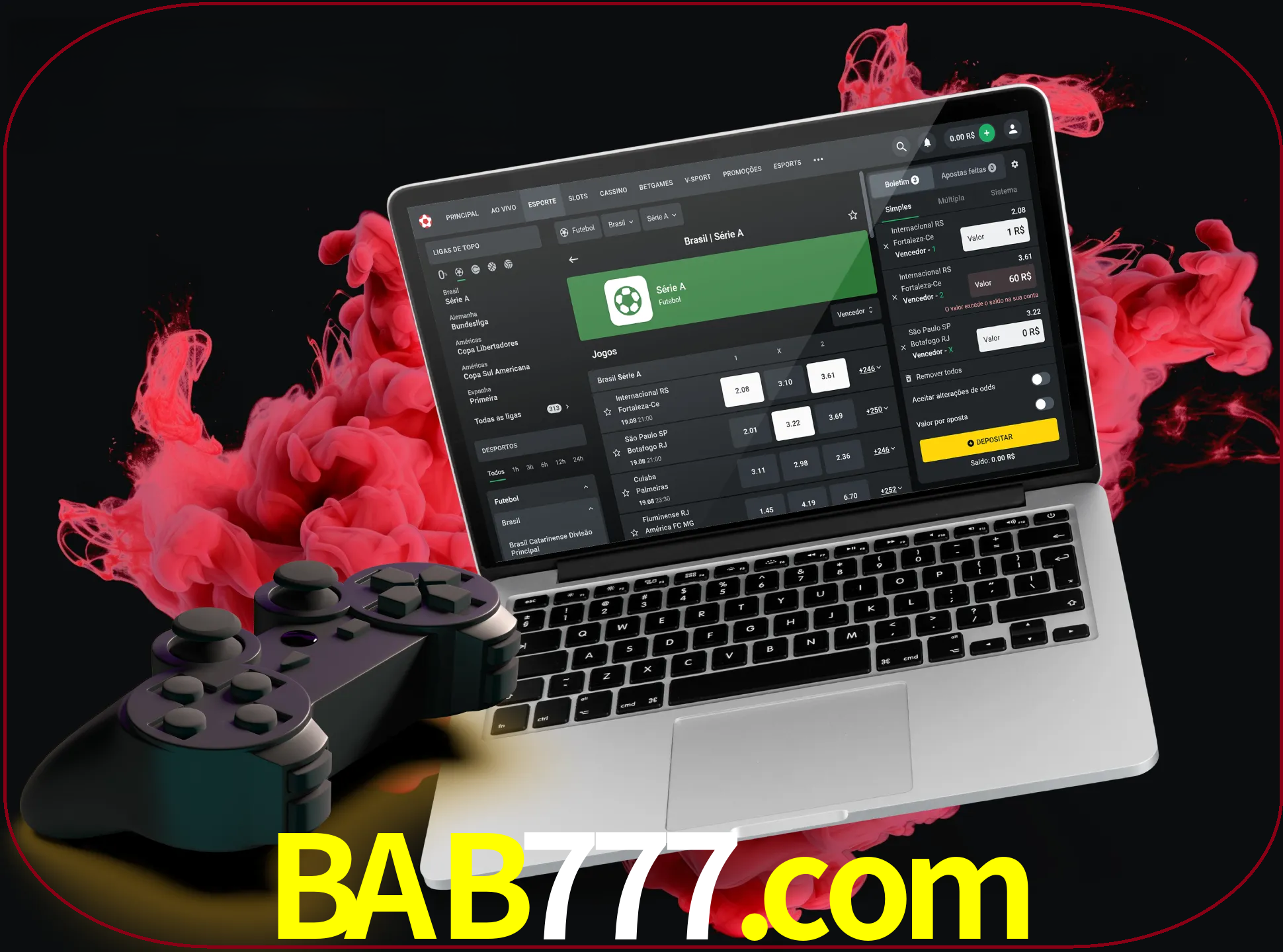 Visite a secção especial de jogos de vídeo em bab777 para descobrir em que jogos pode apostar e ganhar muito dinheiro.