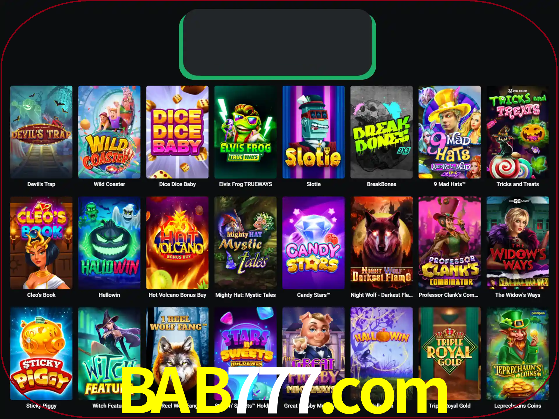 Procure por seus amados jogos de slot.