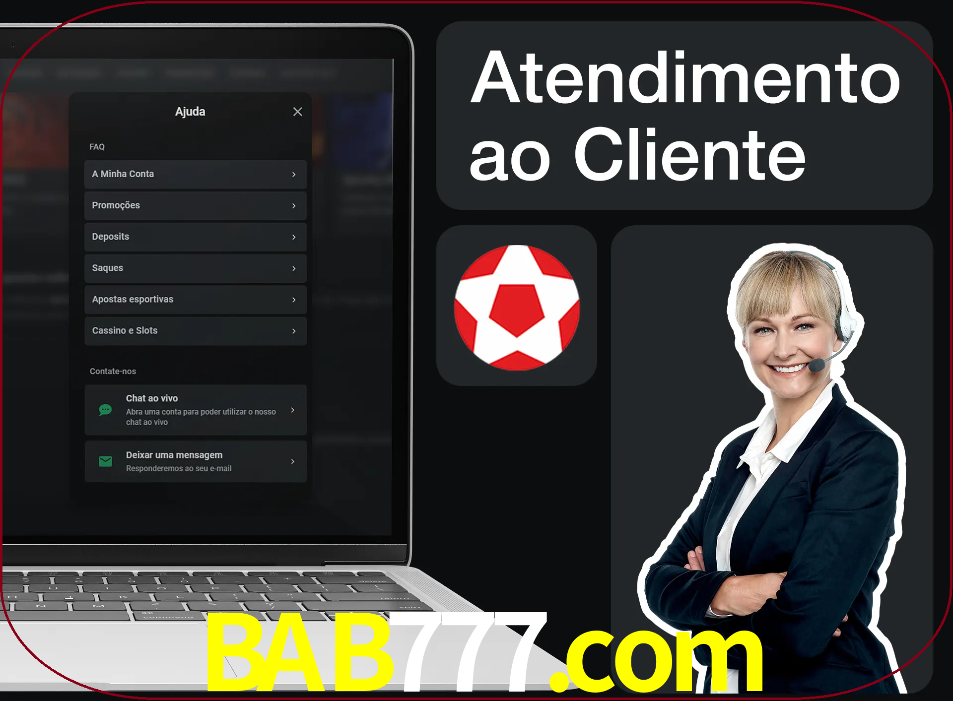 Você pode pedir nosso apoio para ajudar.