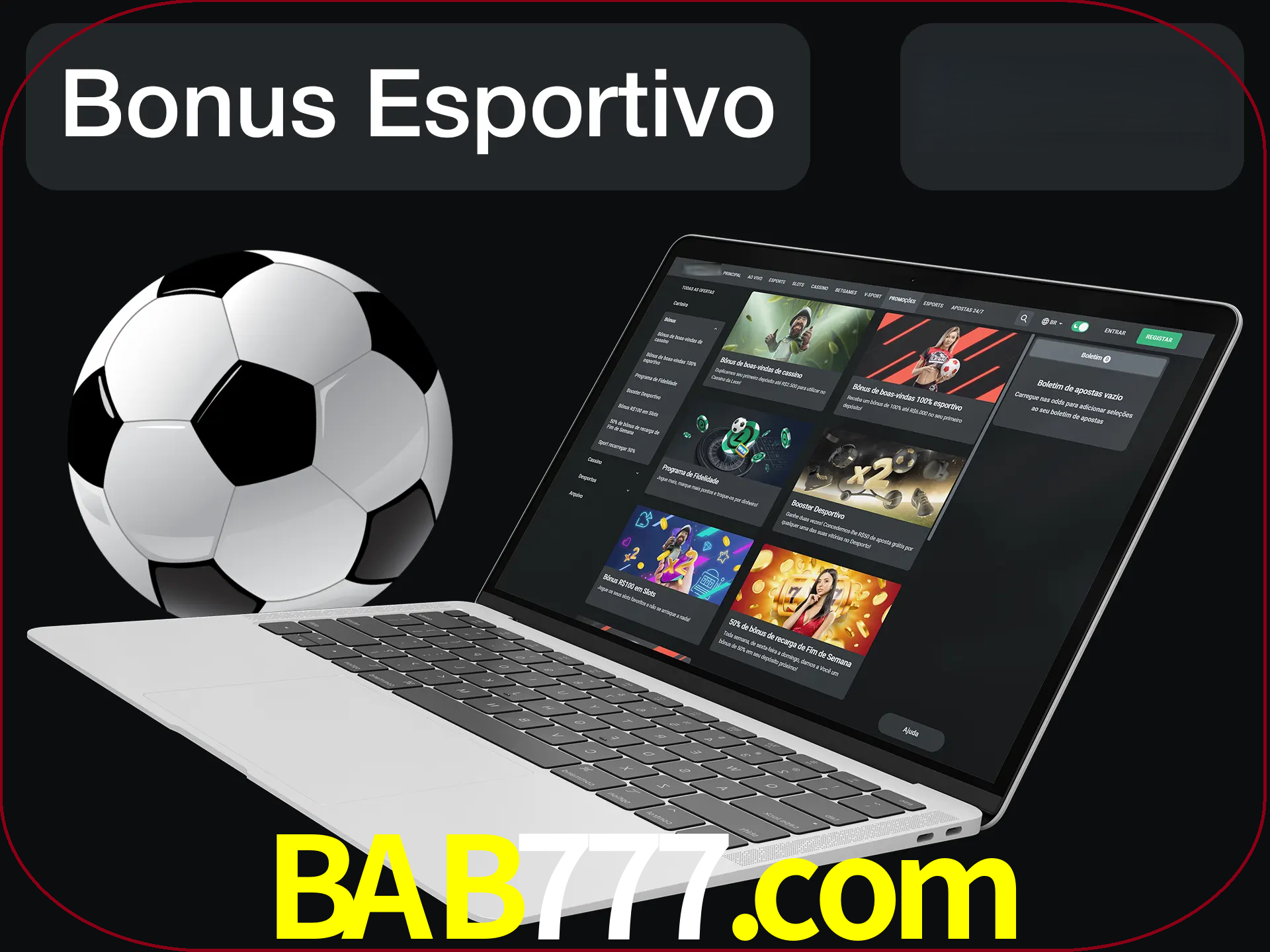 Antes de começar a apostar, use o bônus esportivo.